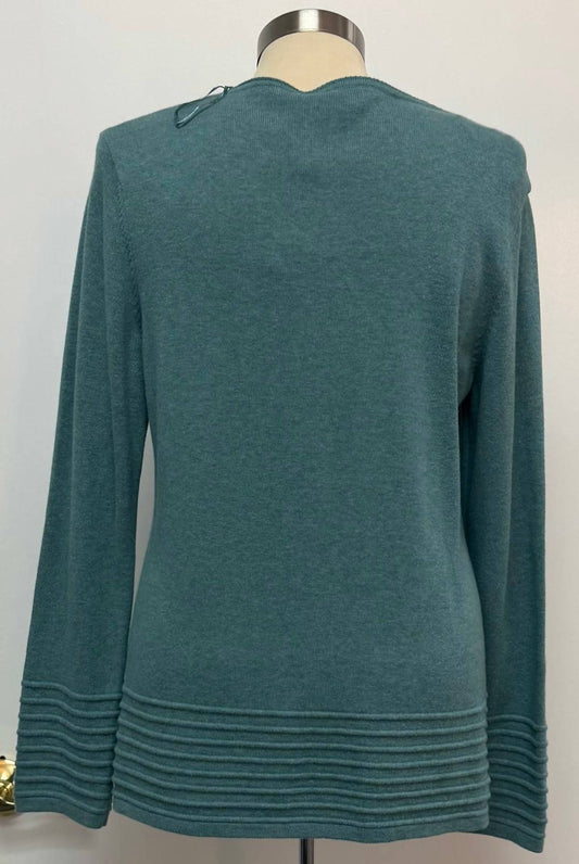 Marble - Women's Long Sleeve Cotton Top