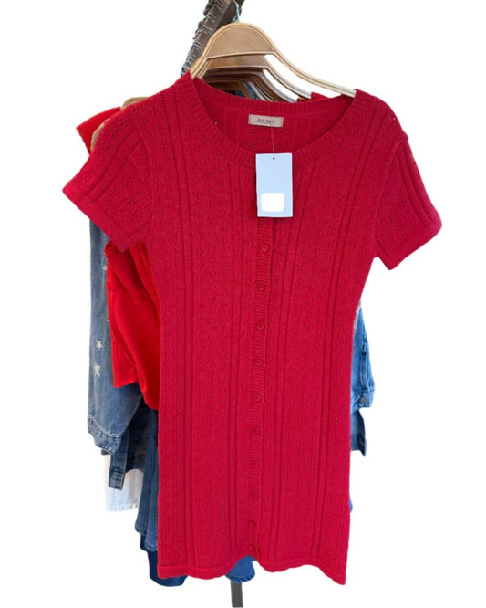 Golden - Women's Yaya Knit Mini Dress