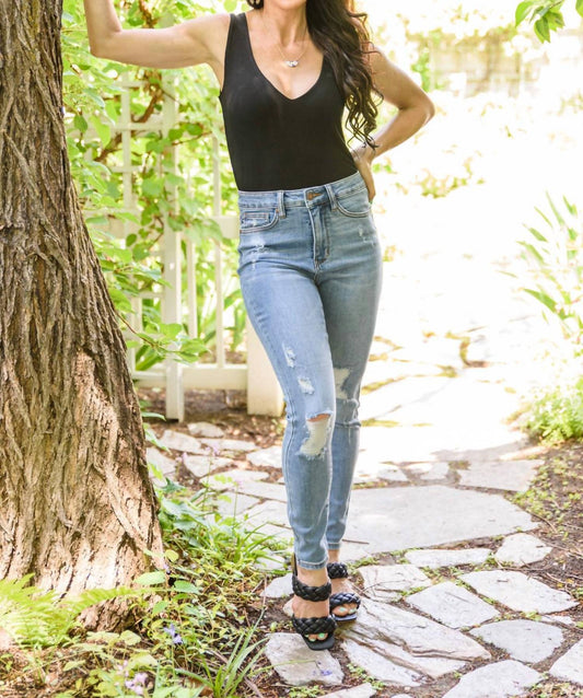 Mittoshop - Live to Love Deep V Bodysuit