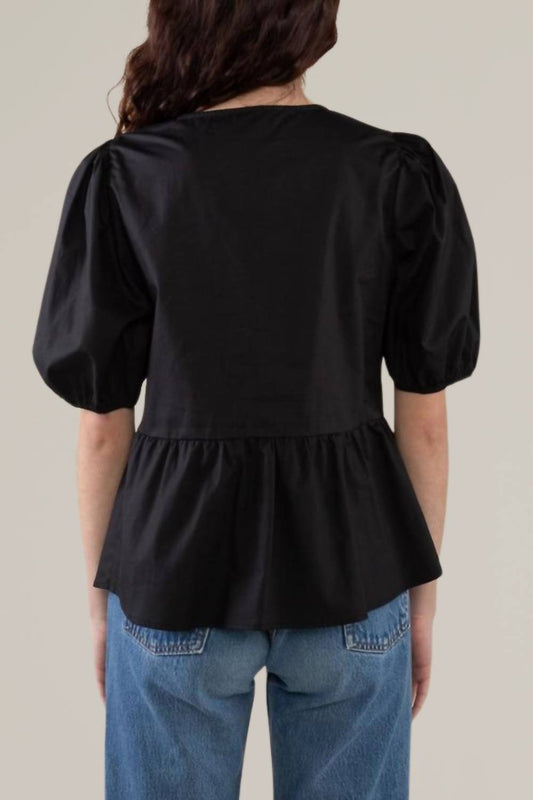 Nlt - Poplin Tie Front Blouse