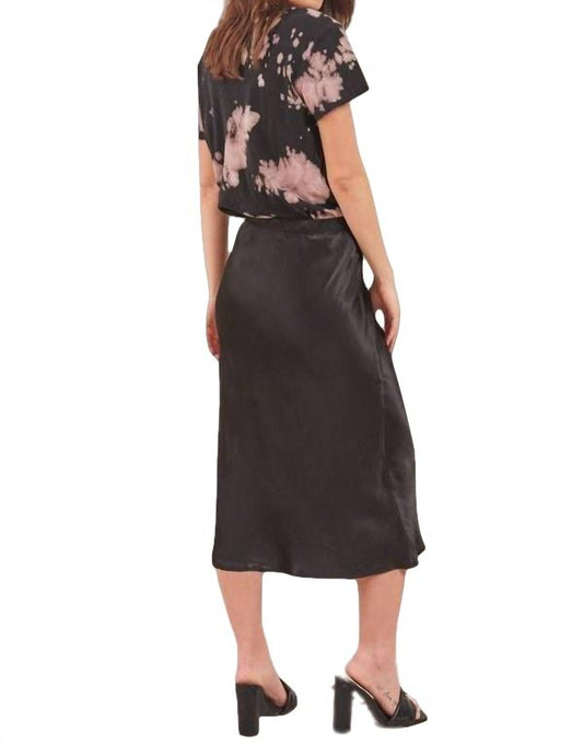 DORIT SILKY SLIP SKIRT