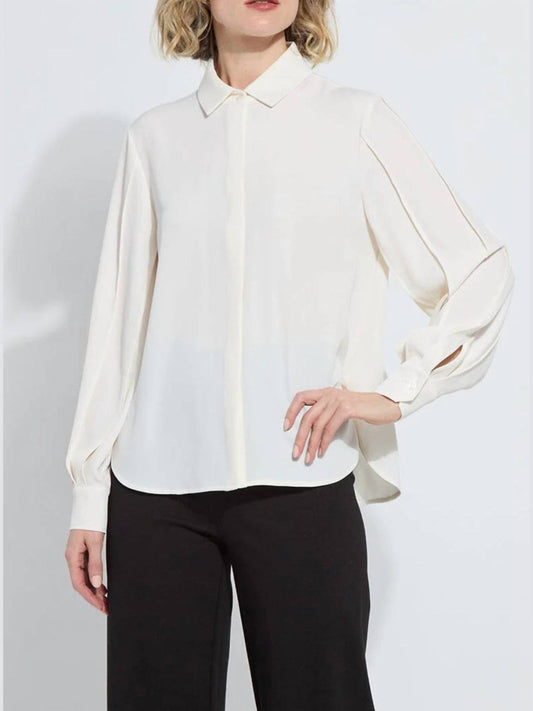 Lysse - Ivette Pleated Balloon Sleeve Blouse
