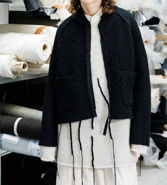 Serienumerica - Merino Bomber Jacket