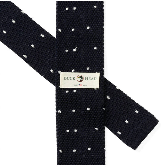 Duck Head - Men's Polka Dot Knit Tie