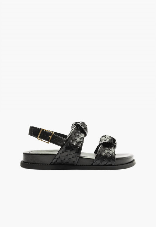 Schutz - Women's Kareena Knot Sporty Leather Sandal