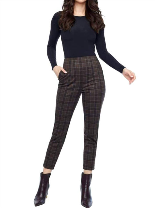 I Love Tyler Madison - Gigi Carlow Plaid Trouser