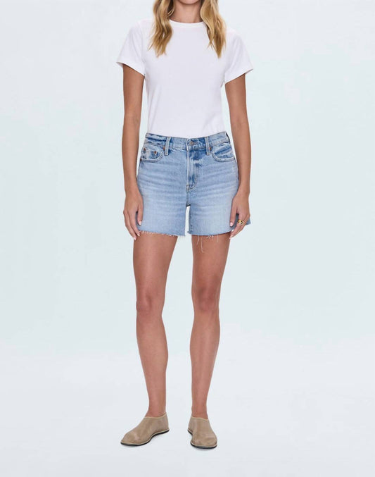Pistola - Kennedy Relaxed Mid Rise Cut Off Shorts