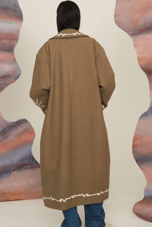 Alemais - Sammy Embroidered Coat