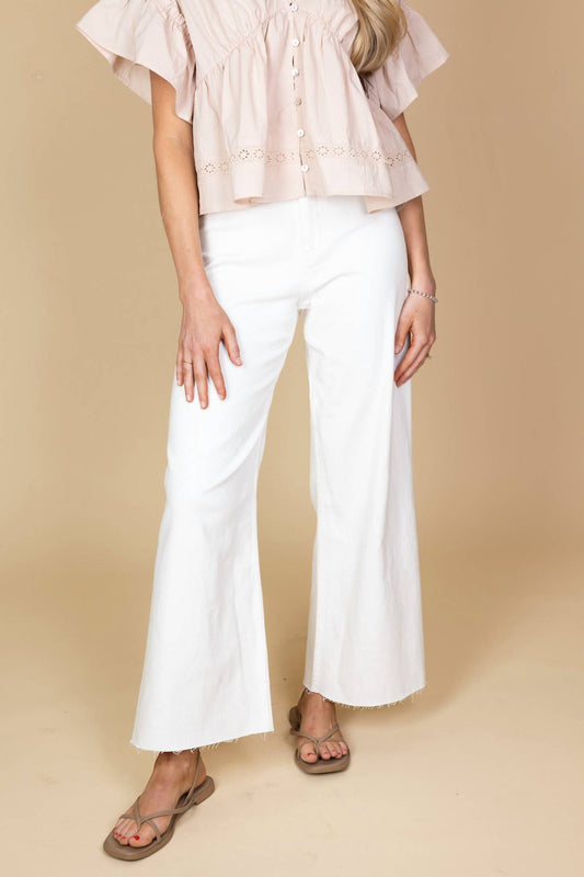 Miou Muse - Laney Wide Leg Denim Jeans