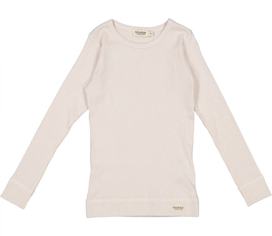 Girls Ribbed Long Sleeve Shirt