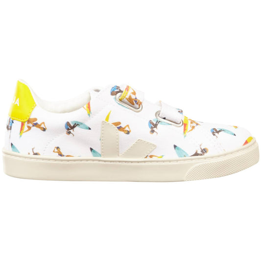 Veja - Big Kids' Small Esplar Velcro Canvas Sneaker