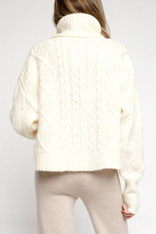 Nsf - Rosae Turtleneck Pullover Sweater