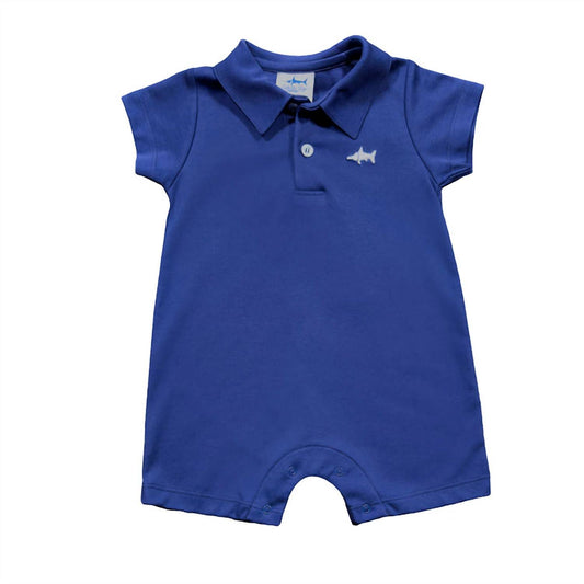Saltwater Boys Co. - Baby's Pima Polo Romper