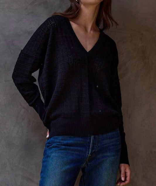 Nsf - Pheobe Crochet V Neck Sweater