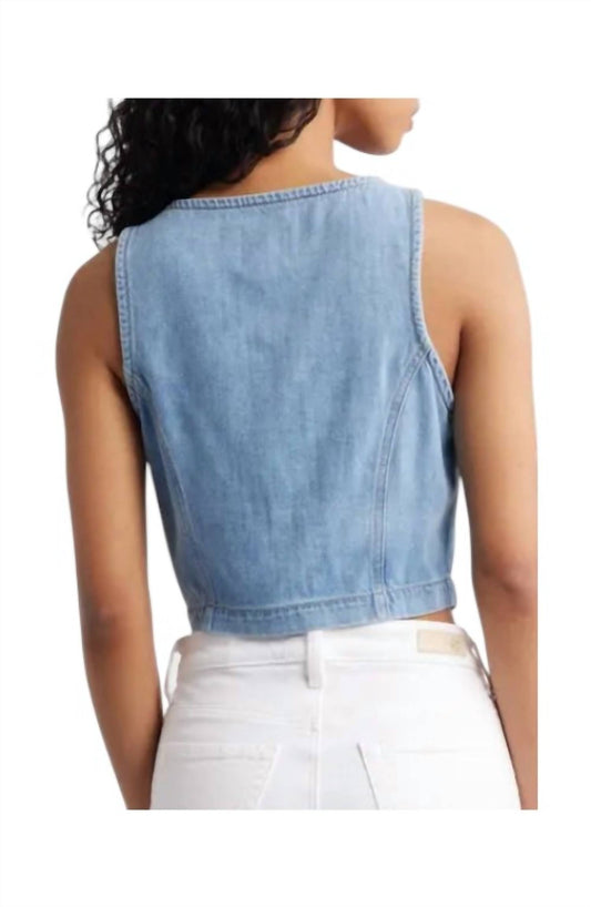 Hidden - Crop Fitted Vest