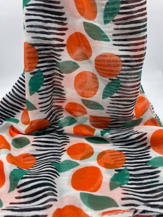 Printed Village - Citrus Scarf