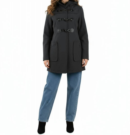 Mo-Ka - Soft-shell Toggle Hooded Coat