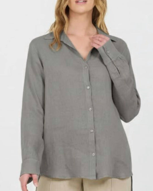 Fresh Laundry - Linen Button Up Shirt