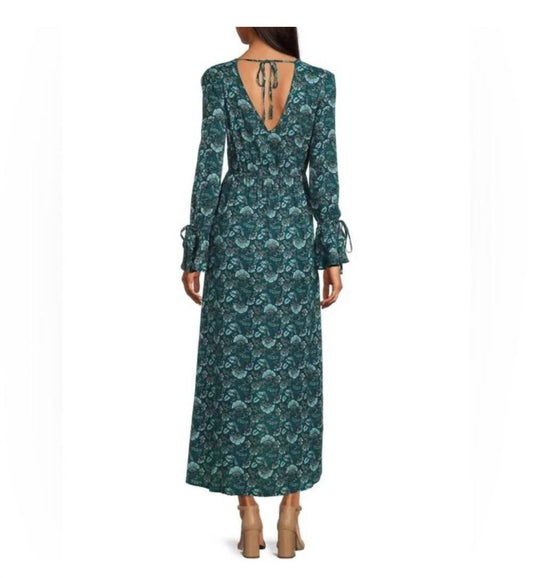 Band Of The Free - Jewel Floral Wrap Maxi Dress