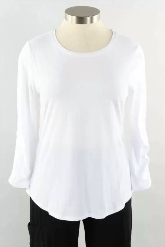 Habitat - Combed Cotton Ruched Tee