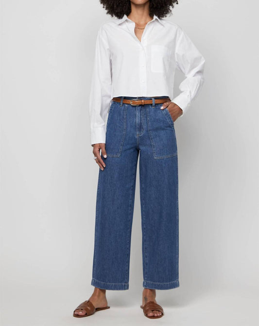 Oliver Logan - Sherman Relaxed Wide Leg Jeans
