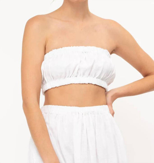 Mikoh - Marlien Bandeau Crop Top