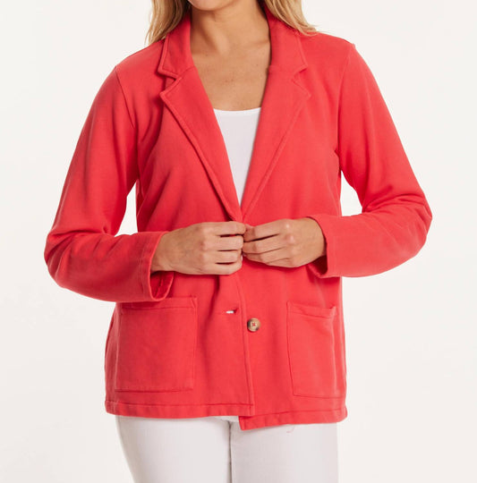 Mododoc - French Terry Knit Blazer