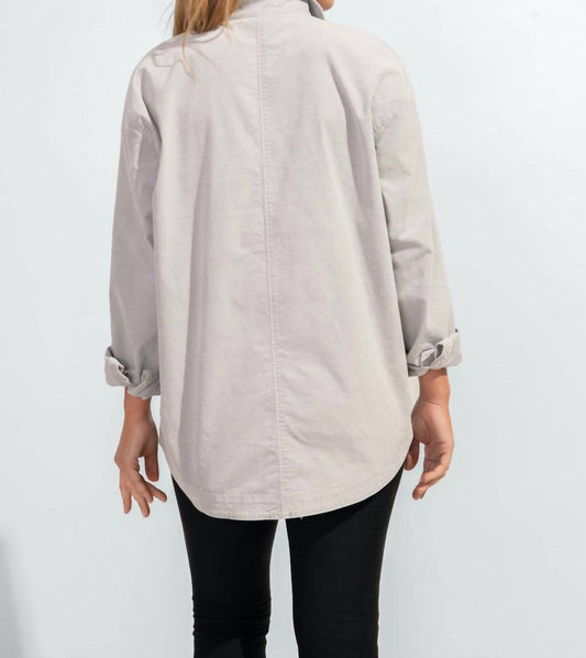 Escape By Habitat - Stretchy Micro-cord Shacket