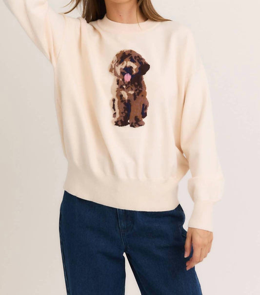 Le Lis - Puppy Love Crew Sweatshirt