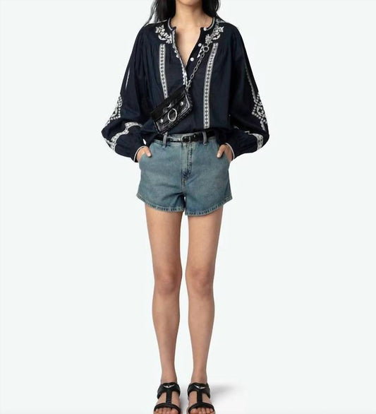 Zadig & Voltaire - Tigy Oversized Cotton Blouse