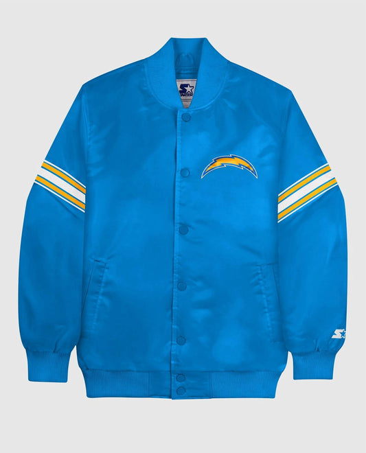 Starter - Men's Los Angeles Chargers Varsity Jacket