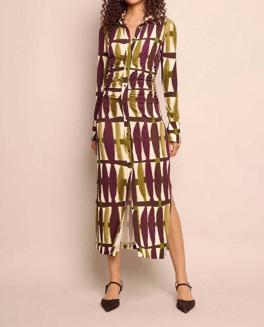 Cara Cara - Shirley Long Sleeve Midi Dress