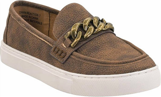 Hey Girl By Corkys - Women's Chain Reaction Slip On Loafer