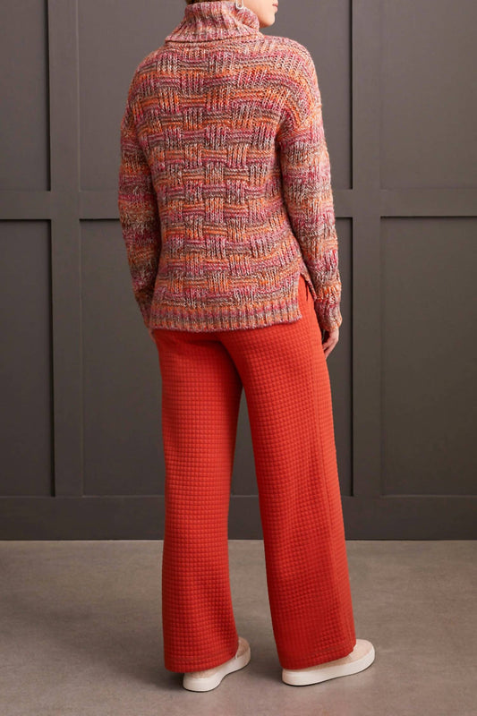 Tribal - Long Sleeve Cowl Neck Sweater