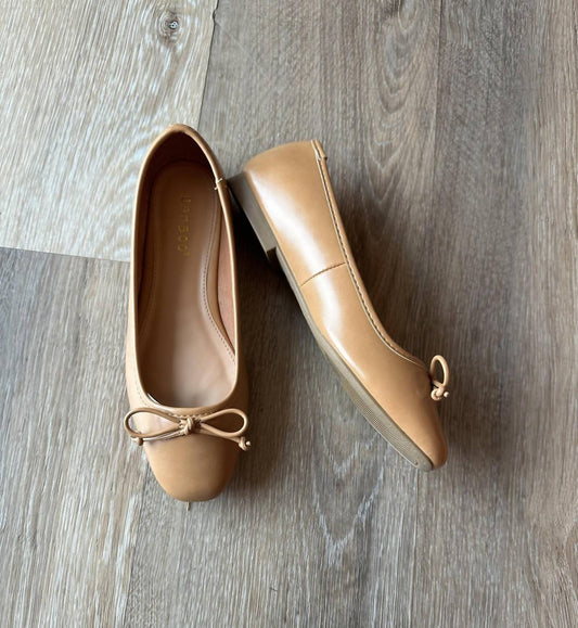 Bamboo - Women's Sweep Bow Ballet Flat