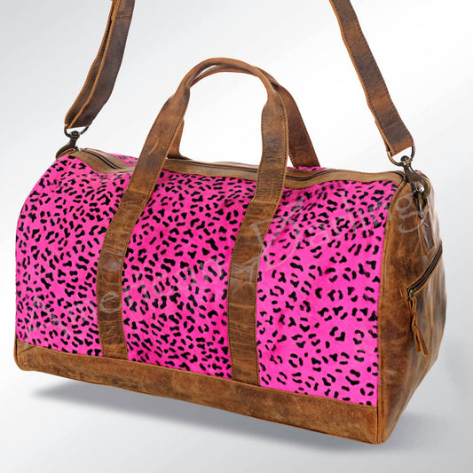 American Darling - Women's Leather Duffel Bag