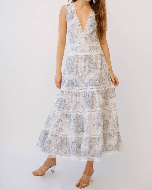 Guadalupe Design - Naina V-neck Long Dress