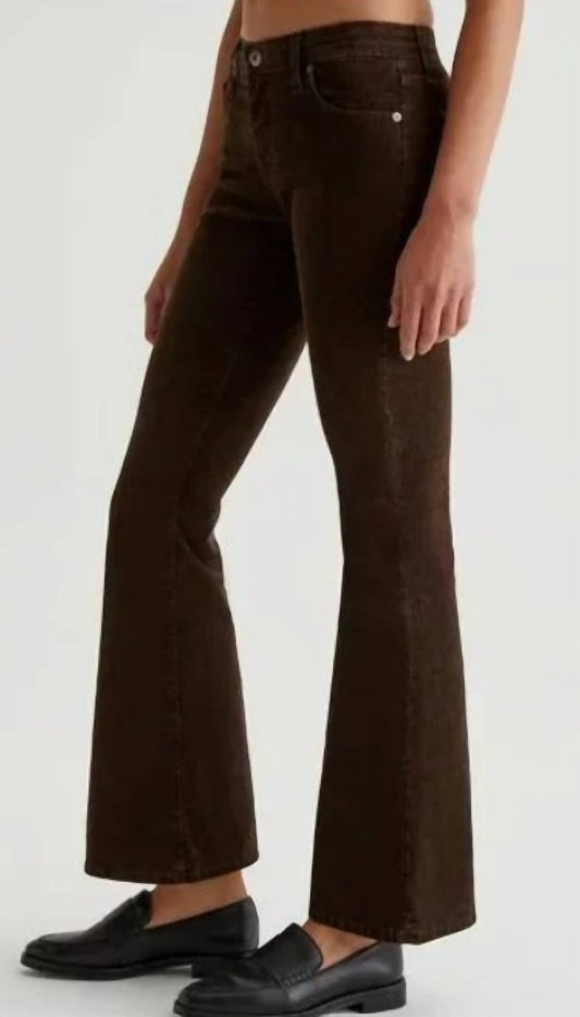 Ag Jeans - Angeline Mid Rise Brown Cord