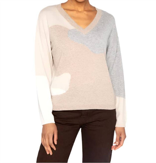 Kinross - Intarsia Easy V-neck Tee