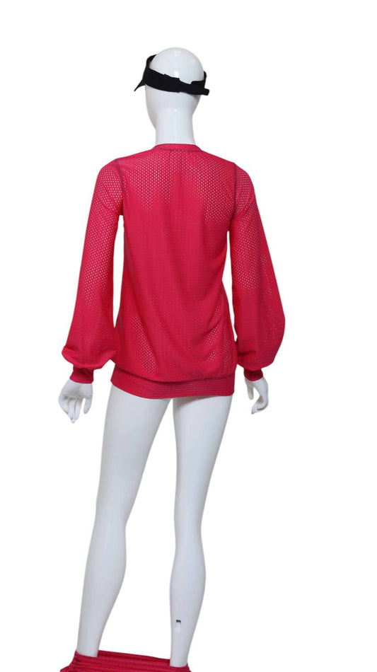 Love Love Tennis - Women's Long Sleeve Warm Up Top