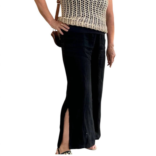 Gigi Moda - Flo Linen Capri Pants