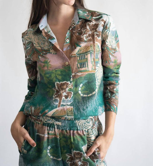 Las Sureñas - Paradise Button-down Shirt