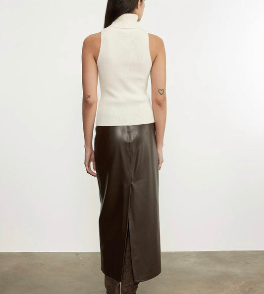 Enza Costa - Knit Cashmere Sleeveless Sweater