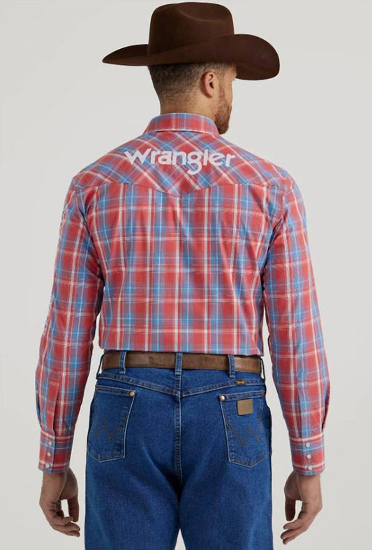 Wrangler - Men's Logo Snap Shirt