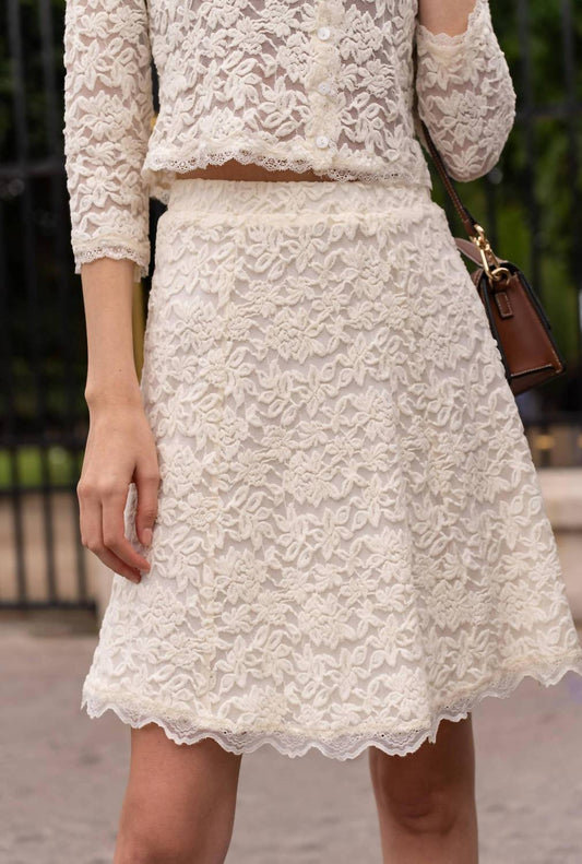 Choklate Paris - Diane Lace Skirt