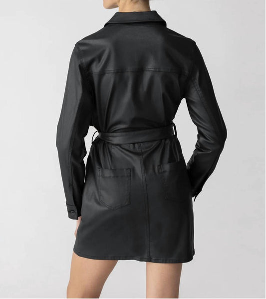 Sanctuary - COATED DENIM DRESS