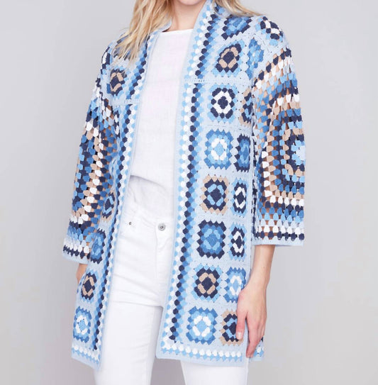 Charlie B - Long Crochet Cardigan