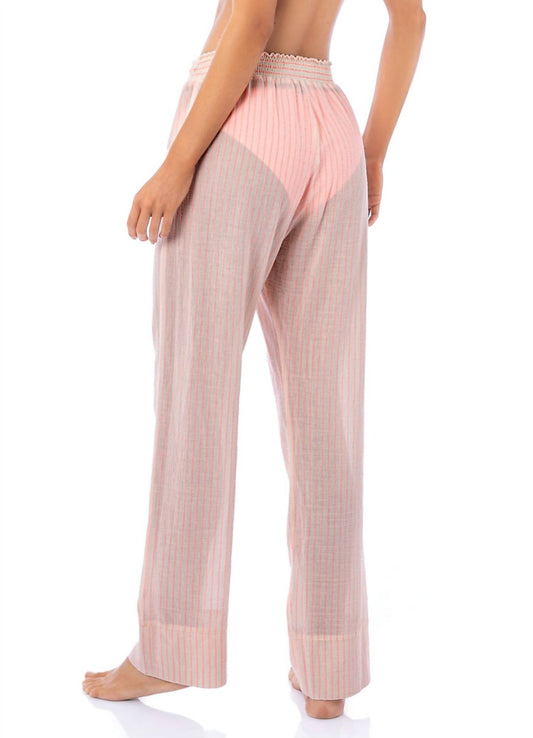Maaji - Coral Pinstripe Julieth Pants