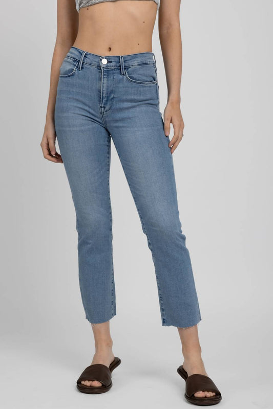 Frame - Le High Straight Raw After Jean