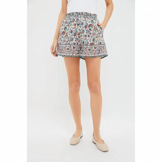 Pomander Place - Chintz Nova Floral Cotton Shorts